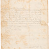 Letter to Jno. [John] Greenwood