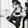 Unidentified dancer in rehearsal for the stage production Cats