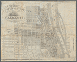 Map of the city of Albany