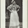 Sybil Moore portraying a typical West Indian character