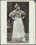 Sybil Moore portraying a typical West Indian character