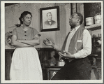 Woman and man