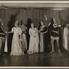 Parker Watkins with raised sword, and others