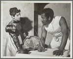 Elena Karam  and Rex Ingram in the stage production Haiti