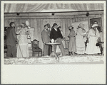 Scene with nine people