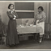 Estelle Hemsley and Alberta Perkins discussing the fate of Philip Lawrence