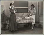 Estelle Hemsley and Alberta Perkins discussing the fate of Philip Lawrence