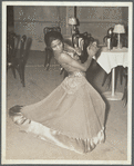 Zola King, eccentric dancer doing her nightly stunt in the cabaret scene