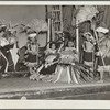 Edward Fraction as the Mikado and Mabel Walker as Katisha