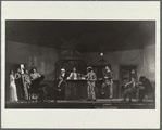 Bar scene with women standing