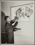 Artist with palette