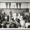 O.J. Thomas congratulates the oldest students in the district
