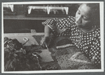 Female student, art class at Harlem Community Art Center