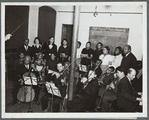 Amateur orchestra, organized and taught by the Federal Music Project's Music Education Division at the Central Brooklyn Music Center
