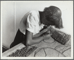 The design and execution of a hooked rug, as taught by the Art Teaching Division of the New York City WPA Art Project at the Harlem Community Art Center