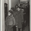 Waiting to register for music classes under the Federal Music Project