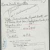 Zora Neale Hurston at Federal Writer's Project booth at New York Times Book Fair