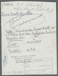 Zora Neale Hurston at Federal Writer's Project booth at New York Times Book Fair