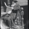 Man reading newspaper