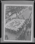 V for Victory flag. Saint Marks Place. New York, NY