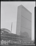 United Nations Building construction. New York, NY