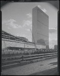 United Nations Building construction. New York, NY