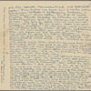 Correspondence with overseas personnel file - illustrated letter addressed to Mac