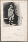 Arturo Toscanini, age 4