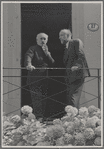 Arturo Toscanini and Ernest Ansermet on the balcony at Tribschen-Lucerna