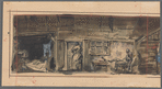 Never No More, field hands in cabin, interior