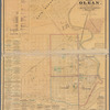 Map of Olean, New York