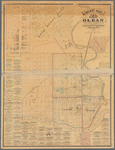 Map of Olean, New York