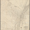 Map of the Cities of Albany and Rensselaer and portions of Bath and East Greenbush, New York
