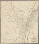 Map of the Cities of Albany and Rensselaer and portions of Bath and East Greenbush, New York