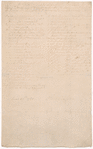 Order for clothing for Martha Parke Custis