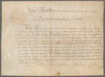 Commission to Arthur St. Clair as governor of the Northwest Territory
