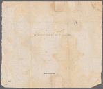 Memorandum to Gen. Henry Knox