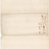 Receipt for Col. Israel Shreve via James Ross