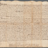 Deed for land in Washington Parish, Westmoreland County, Virginia