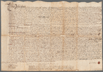 Deed for land in Washington Parish, Westmoreland County, Virginia