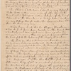 Lawrence Washington letter to unknown person
