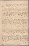 Lawrence Washington letter to unknown person