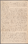 Lawrence Washington letter to unknown person