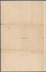 Lawrence Washington letter to unknown person