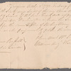 Bills of exchange for slaves from William Augustine Washington to Major Lawrence Lewis