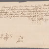 John Augustine Washington signed receipt