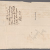 John Augustine Washington signed receipt