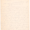 Letter from Joseph Washington to Mabel T.R. Washburn of the Journal of American History