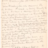Letter from Joseph Washington to Mabel T.R. Washburn of the Journal of American History