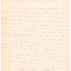 Letter from Joseph Washington to Mabel T.R. Washburn of the Journal of American History